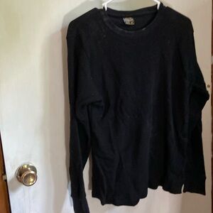 GemRock M 100% cotton black NWOT long sleeve T
